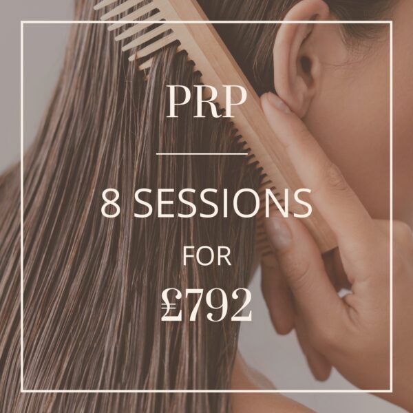 PRP hair treatment Offer 8 sessions for £792