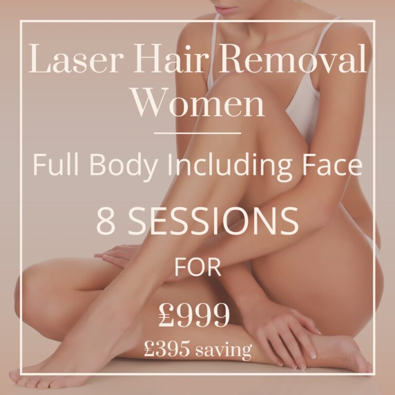 laser hair removal for women offer