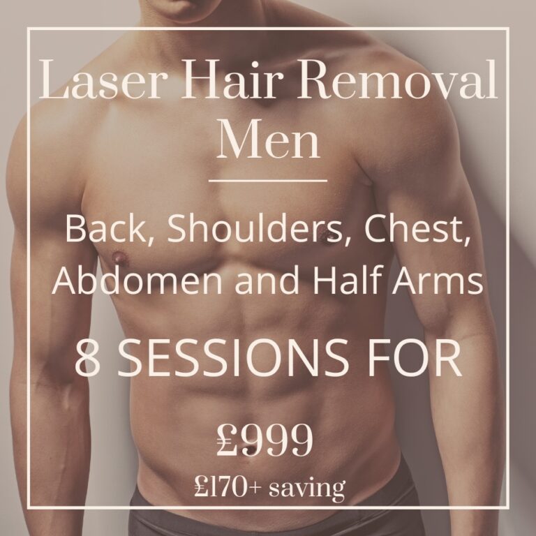 laser hair removal for men offer